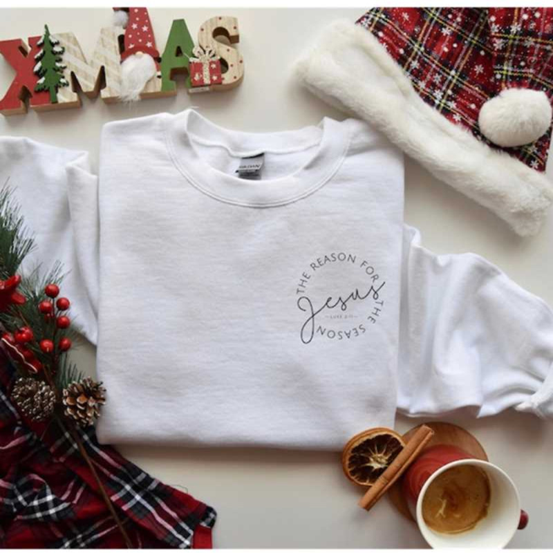 MR2610202315234christmasjesusshirtjesusisthereasonfortheseasonimage1jpg