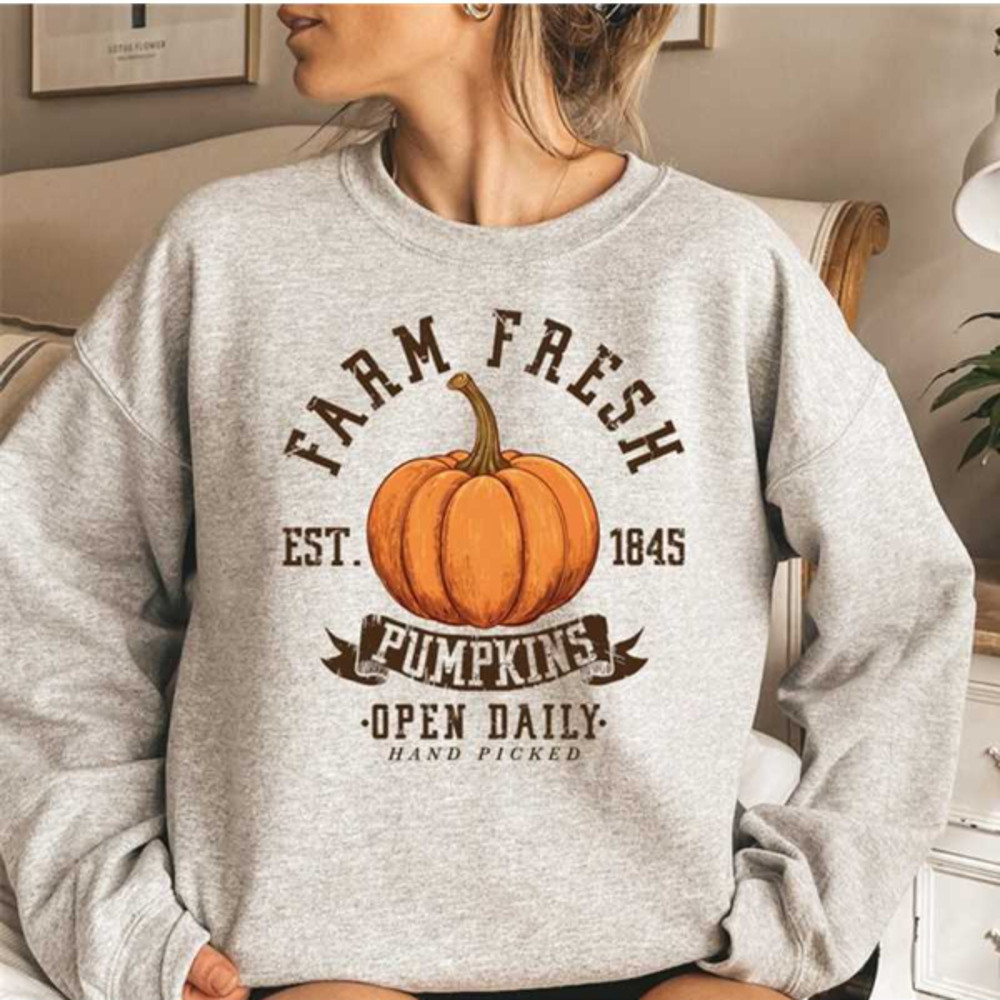 MR2610202315294thanksgivingpumpkinsweatshirtfarmfreshpumpkinsshirtimage1jpg