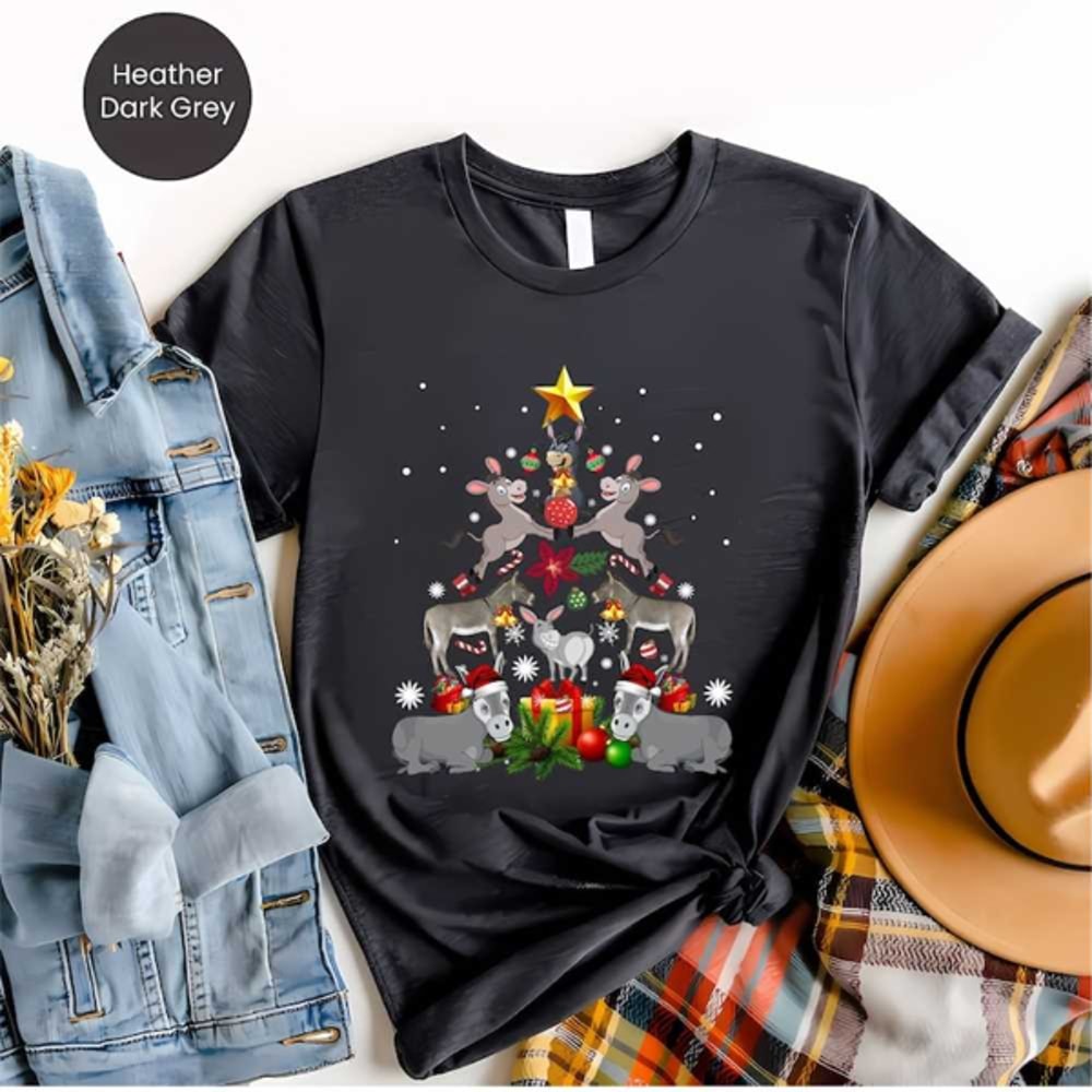 MR2610202316646funnydonkeychristmastreetshirtdonkeychristmasimage1jpg