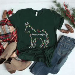 donkey merry christmas lights t shirt, donkey christmas lights t shirt,donkey christmas sweatshirt,donkey lover gift, fa