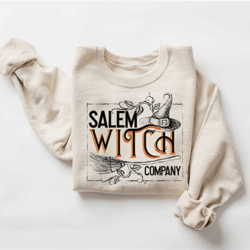 salem witch company sweatshirt, halloween salem witches shirt, salem university shirt, halloween gifts for witches, sale