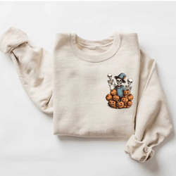 skeleton pumpkin sweatshirt, retro halloween skeleton shirt, stay spooky shirt, halloween pumpkin face shirt, pumpkin se