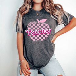 kindergarten teacher shirt - gift for new teacher - teacher apple t-shirt - back to school shirt - gift for teacher's da