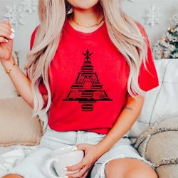 book lover christmas shirt - christmas book tree shirt - bookworm xmas shirt - librarian christmas shirt - reader christ