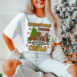 christmas cookie baking crew shirt - group christmas baking tee - christmas cookie lover shirt - gift for baker - matchi