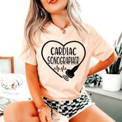 cardiac sonographer shirt - funny nurse t-shirt - nurse student clothes - heart diseases outfit - nurse life apparel - g