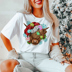 christmas santa buffalo shirt - farmer santa t-shirt - farmer family christmas shirt - buffalo christmas shirt - christm