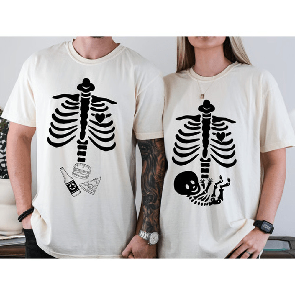 Chiefs Fan Matching Shirts Maternity Shirt Pregnancy Couple Shirt Pregnancy Announcement Baby Showe 0