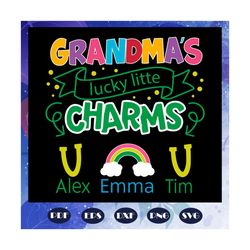 grandma svg, grandma lucky charm svg, mothers day svg, mother day, mother svg, mom svg, nana svg, mimi svg, for silhouette, files for cricut,