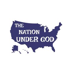 the nation under god svg, independence svg, 4th of july svg, nation svg, america map svg, patriotic svg, country svg, us