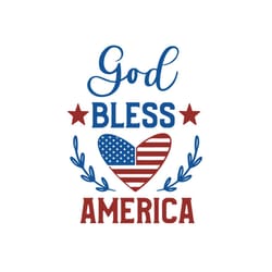 god bless america svg, independence svg, 4th of july svg, god bless svg, usa heart svg, american heart svg, america svg,