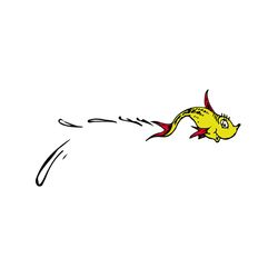 yellow fish svg, dr seuss svg, fish svg, cat in the hat svg, dr seuss gifts, dr seuss shirt, thing 1 thing 2 svg, dr seu