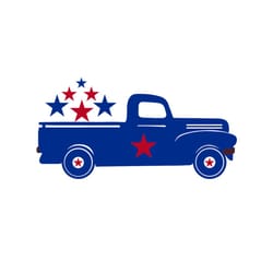 4th of july stars truck svg, independence svg, 4th of july svg, july 4th truck svg, truck svg, blue truck svg, star svg,