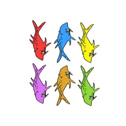 dr seuss fish bundle svg, dr seuss svg, fish svg, colorful fish svg, cat in the hat svg, dr seuss gifts, dr seuss shirt,