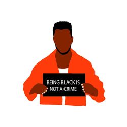being black is not a crime,melanin svg, black lives matter,racism svg, police brutality, crime svgblack, girl, black liv