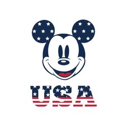 mickey mouse usa svg, independence svg, 4th of july svg, july 4th mickey svg, american mickey svg, usa svg, mickey svg,