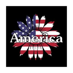 america flower svg, independence svg, america svg, flag flower svg, america vector, independence flower, july 4th flower