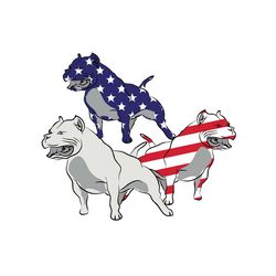 pitbull american flag svg, independence svg, independence pitbull, 4th of july svg, july 4th dog svg, pitbull svg, flag