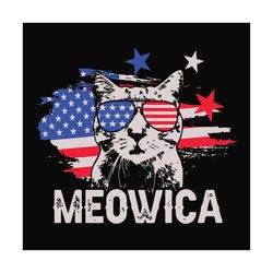 4th of july american flag cat meowica,cat american flag, meowica cat,4th of july, meowica,patriotic july 4th, independen