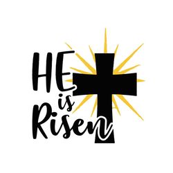 he is risen svg, easter svg, rabbit svg, bunny rabbit svg, easter egg svg, risen svg, cross svg, jesus svg, rabbit lover