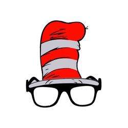 dr seuss cat in the hat and sunglasses svg, dr seuss svg, cat in the hat svg, sunglasses svg, dr seuss gifts, dr seuss s