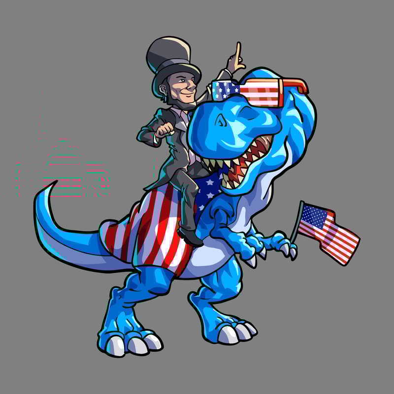 Patriotic-Abraham-Lincoln-Riding-T-Rex-Dino-4th-Of-July-PNG-2290541.png