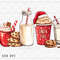 Christmas Milk and Cookies PNG File, Hot Cocoa, Cookies, Latte Coffee, Retro Christmas Sublimation, Santa Fuel Png Digital Download.jpg