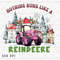 Nothing Runs Like A Reindeere PNG File, Retro Christmas Sublimation, Christmas Tractor Png, Christmas Town Png, Digital Download.jpg
