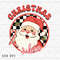 Retro Santa PNG File, Merry Christmas Sublimation, Christmas Vibes png, Groovy Christmas, Vintage Christmas, Instant Digital Download.jpg