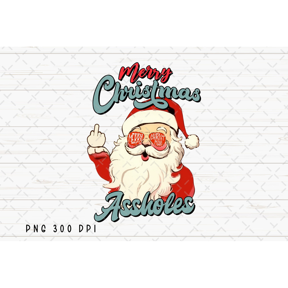 Retro Santa PNG File, Merry Christmas Sublimation, Funny Christmas png, Groovy Christmas, Vintage Christmas, Instant Digital Download.jpg