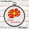 North-Macedonia-map-cross-stitch