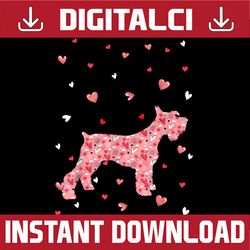 valentines day love hearts schnauzer dog png, schnauzer heart valentines png, valentines day png, hearts love, valentine