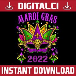 Mardi Gras Png, Mardi Gras 2022 Png, Mardi Gras Mask Png, Carnival Mardi Gras Sublimation Design