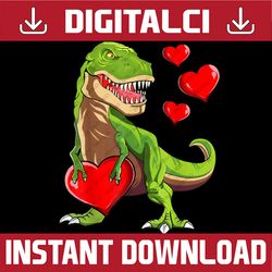 Boys Valentines Day Kids Dinosaur T rex Png, Lover I Steal Hearts Png, Loveasaurus Rex, Boys Valentine Dinosaur, Valenti