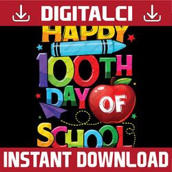 Happy 100th Day Of School Teacher, 100 Days Smarter Png, Funny School, Techer Love, Digital Download