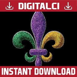 fleur de lis mardi gras carnival symbol new orlean png, ,mardi gras png, digital download