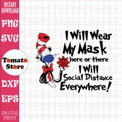 dr seuss mask svg, dr seuss svg, dr seuss cat in the hat svg clipart, dr suess png, dr suess day