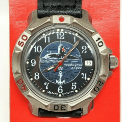 Vostok Komandirskie 2414 Captain of Submarine 816831 New Titanium Plated men's mechanical watch