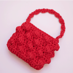 Crochet Modern Pattern, Kids Bag Crochet Patterns, Children Gift, Wool Bag