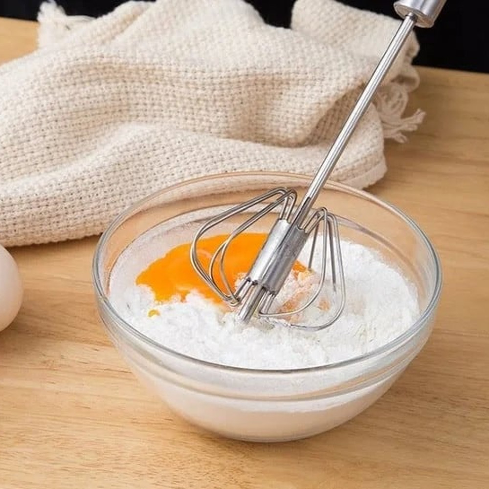 Hand Push Rotary Whisk Blender