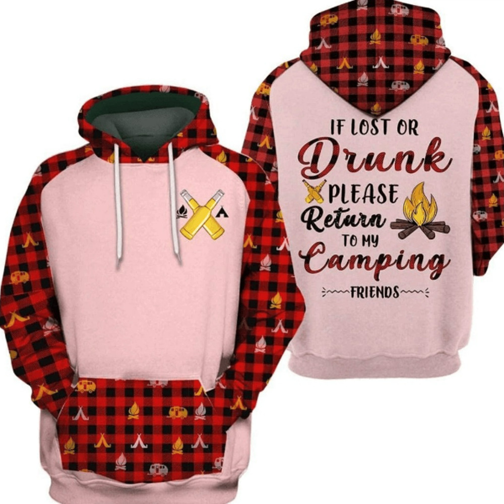 My Camping Friends All Over Print Hoodie Zip Hoodie Fleece Hoodie 3D, My Camping Friends Hoodie Zip Hoodie 3D.jpg