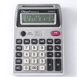 12 Bit Dual Screen Desktop Calculator Wholesale Financial Accounting Office