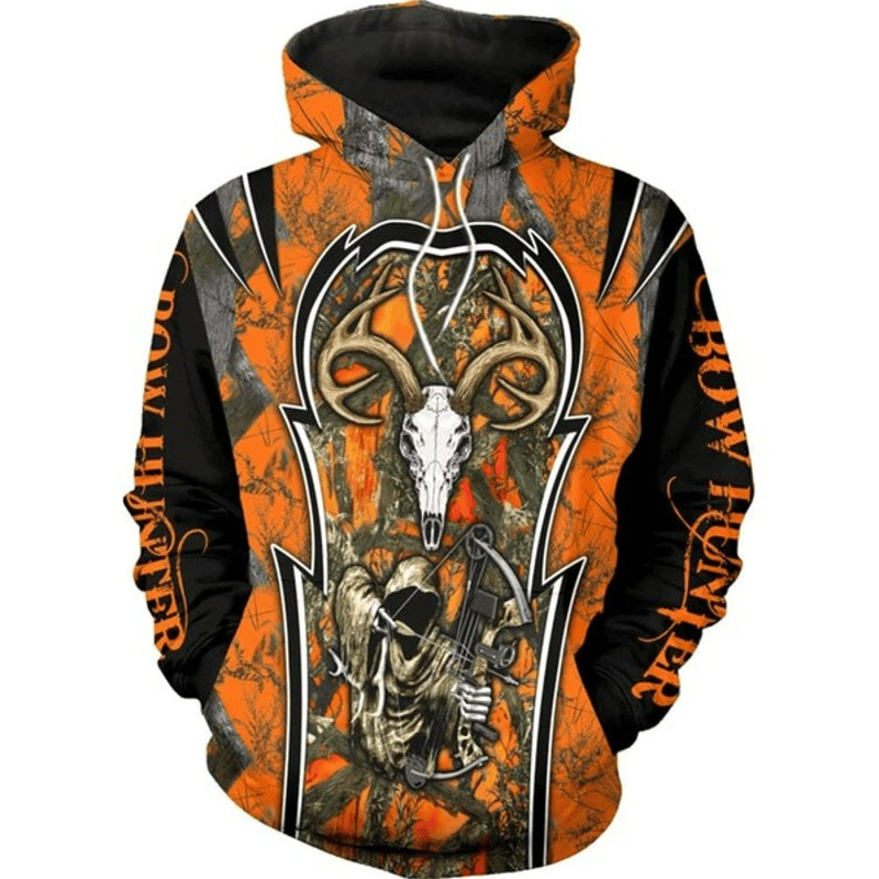 Personalized Bow Hunting All Over Print Hoodie Zip Hoodie Fleece Hoodie 3D, Bow Hunting Hoodie Zip Hoodie 3D T43.jpg