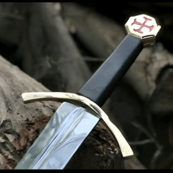Templar sword Crusader Knight templar Sword With Scabbard.