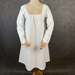 Chemise with long sleeves