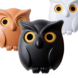 Creative Owl Night Magnetic Key Holder - Keychain Hook for Home DEcor