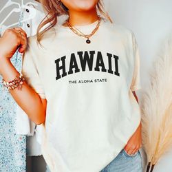 comfort colors hawaii t-shirt | customizable hawaii comfort colors shirt | personalized name shirt | personalized hawaii