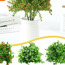 Plastic Artificial Shrubs: Ideal Greenery for Home, Garden, and Office Decor