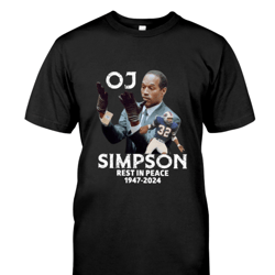 RIP O. J. Simpson 1947-2024 Shirt | RIP OJ Simpson Shirt