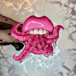Polymer clay popsocket tentacles